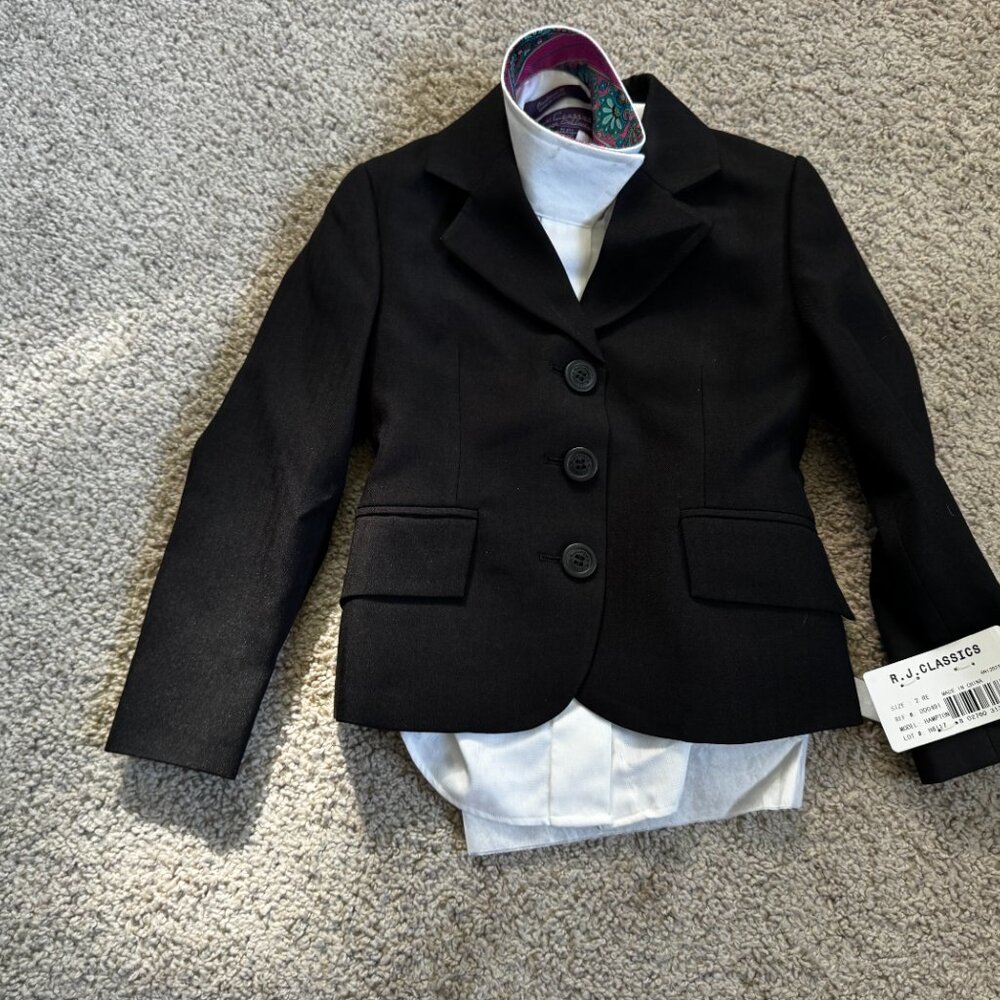 2RE RJ Classics Girls Hampton Jacket & Show Shirt